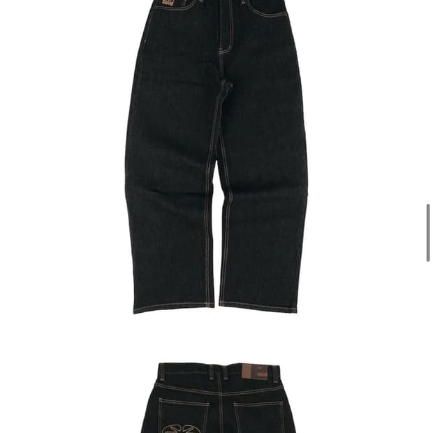 Ertr 데님 팬츠 인디고