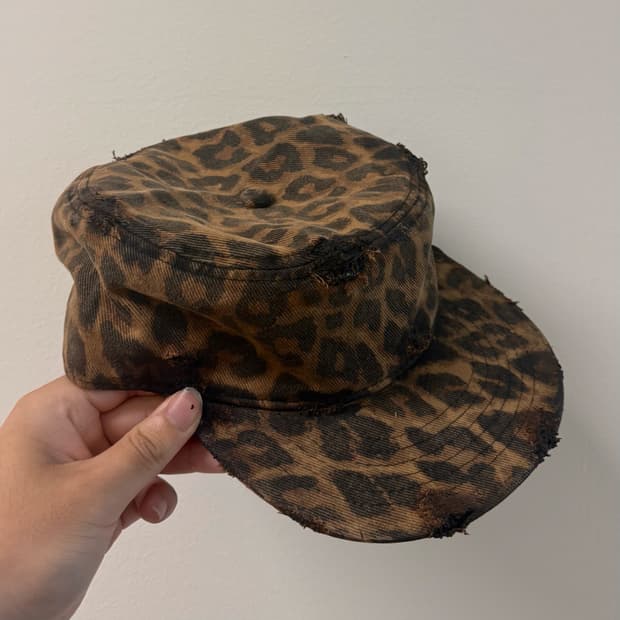 [grilled work] handmade distressed cap