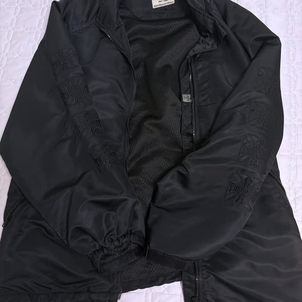 알프레드 IRON CROSS NYLON JACKET/BLACK