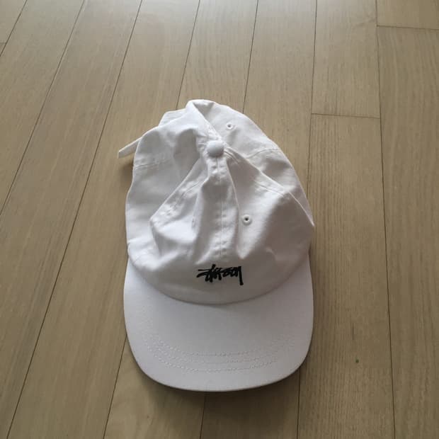 스투시 빈티지 화이트 캡