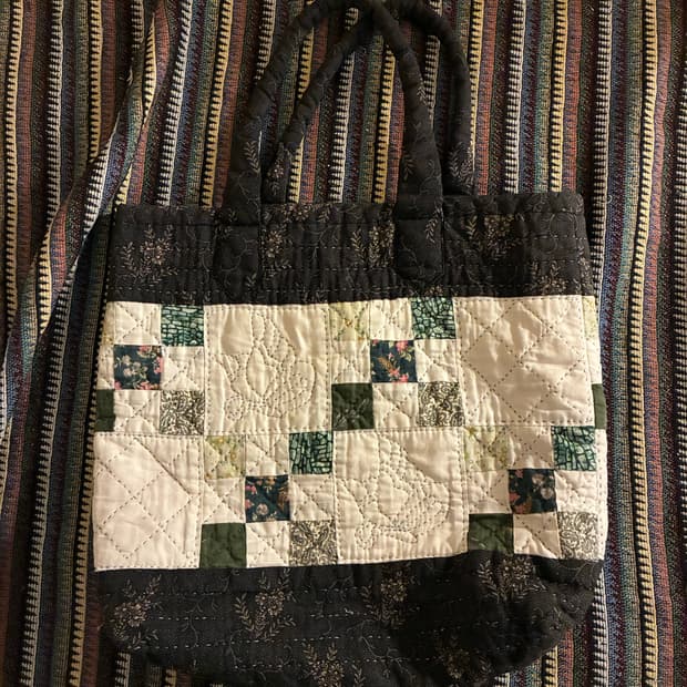 모리걸 빈티지 토트백 가방