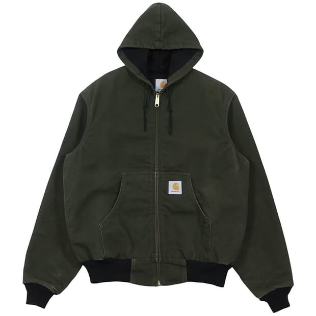 1999 USA 칼하트 J03 GRN 덕 액티브 자켓 빈티지 미국제