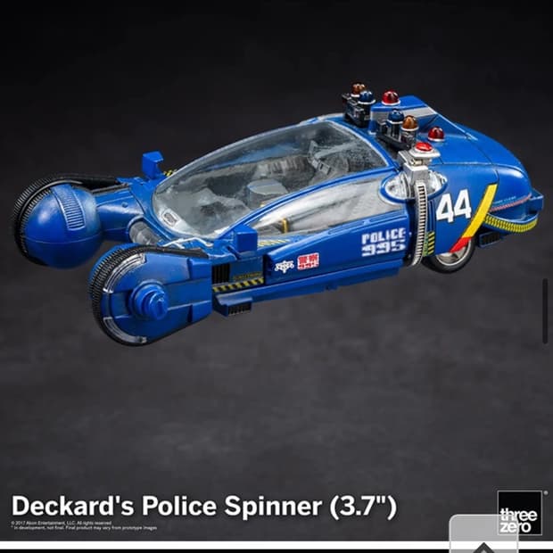 쓰리제로 미개봉 블레이드러너 2049 폴리스 스피너 피규어