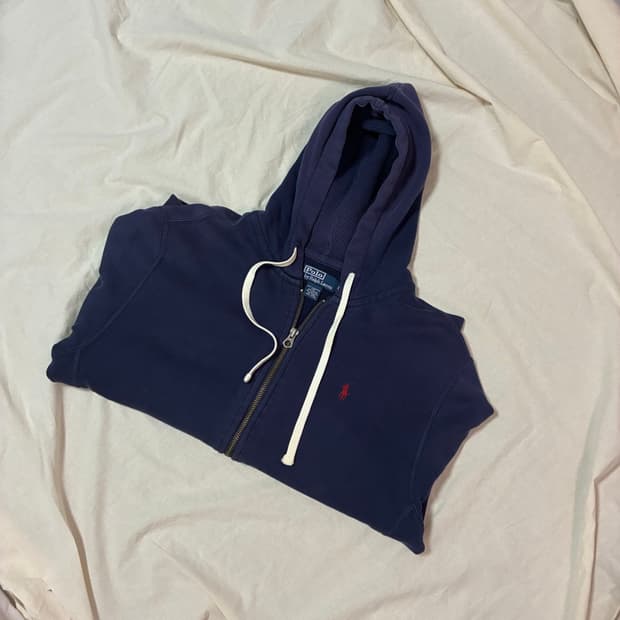 폴로 랄프로렌 네이비 후드집업