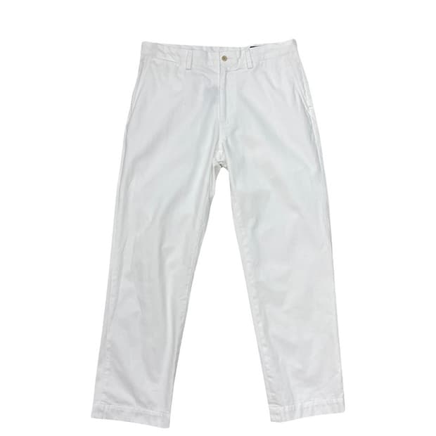POLO BY RALPH LAUREN 화이트 치노 팬츠 34x30