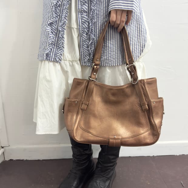 cole haan leather bag
