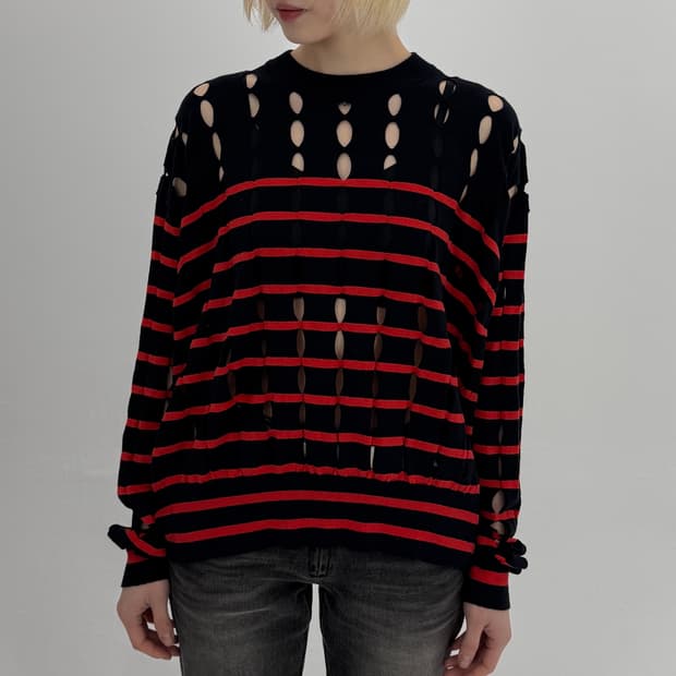 T by Alexander Wang punching knit