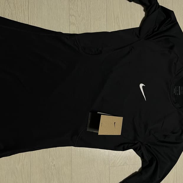 나이키 프로 드라이핏 롱슬리브 블랙 