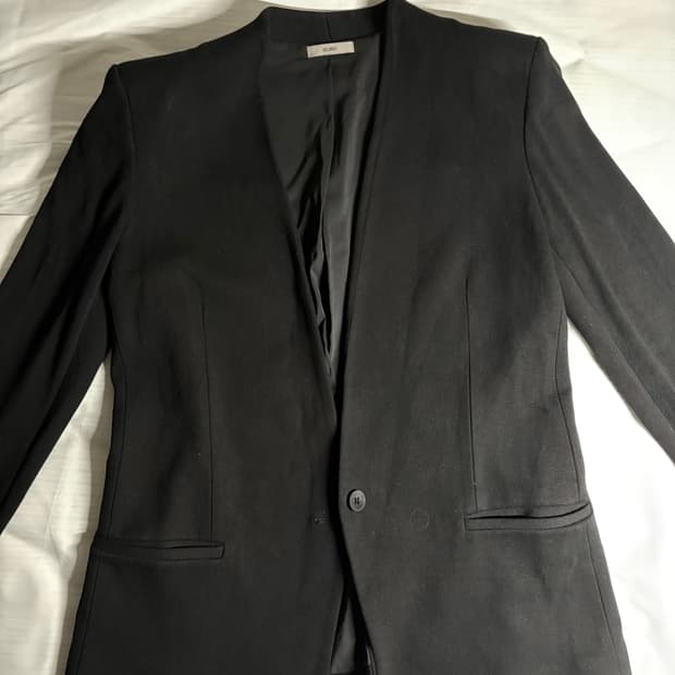 Helmut lang 헬무트랭 검정 자켓 블레이저/아방가르드/고딕