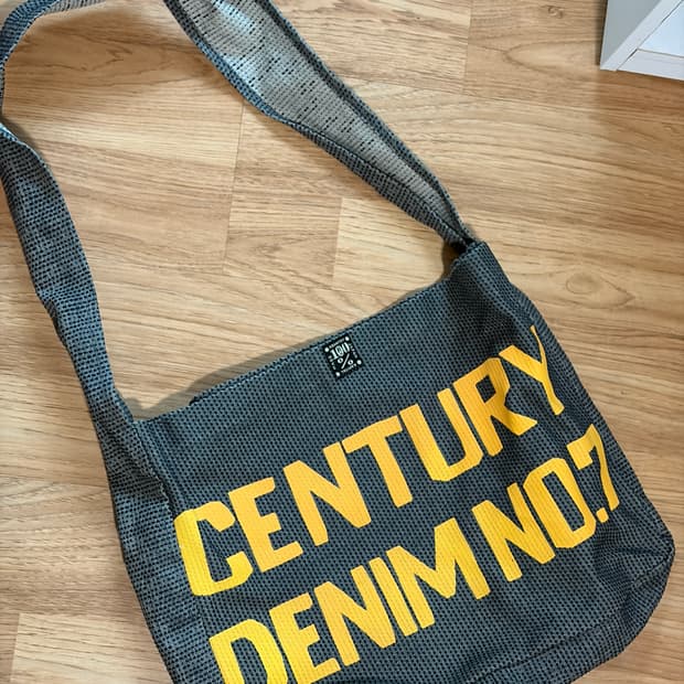 Kapital 캐피탈 컨트리 팩토리 데님 북 백