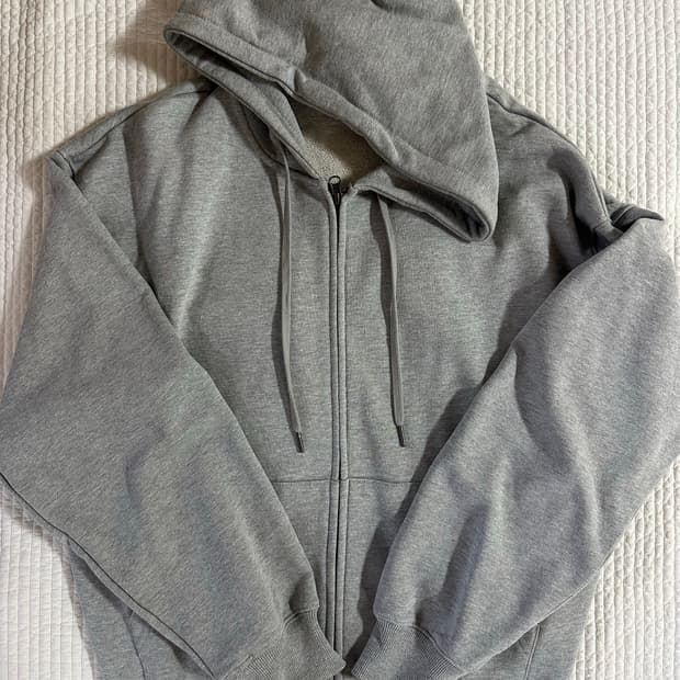 (L) 토피 후드 집업