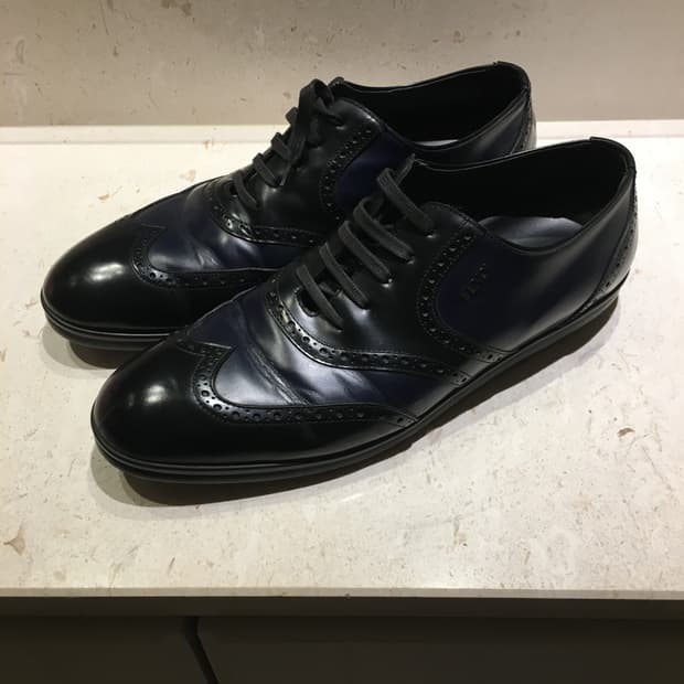 펜디 투톤 윙팁