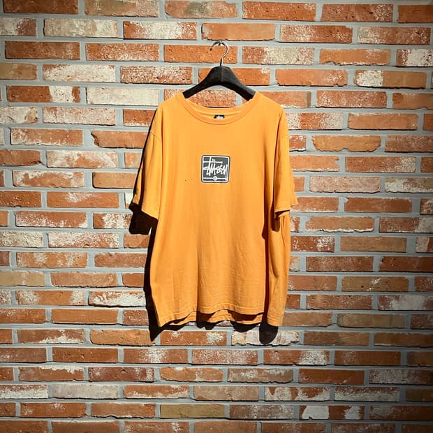 90s USA 빈티지 올드 스투시 반팔 티셔츠