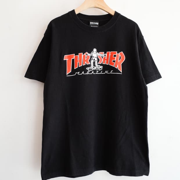 THRASHER 쓰레셔 프린팅 티셔츠 