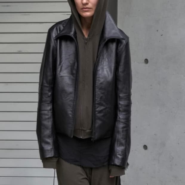[3] mudule 레더 자켓