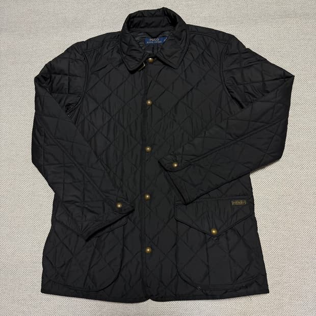 폴로 랄프로렌 블랙 퀼팅 자켓