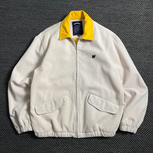 위캔더스 코듀로이 워크 자켓 브라운o 4272