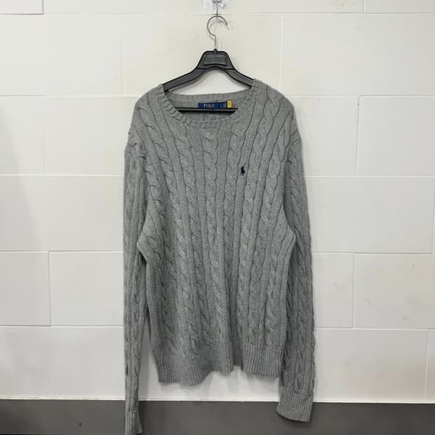 폴로 랄프로렌 꽈배기 니트