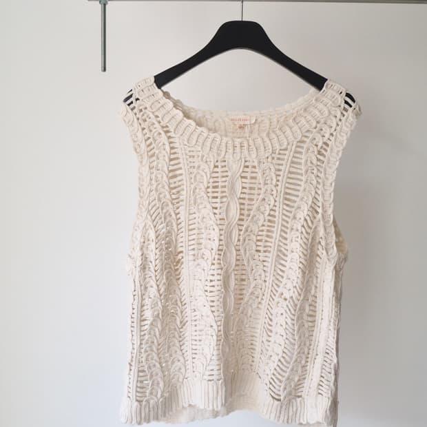 SOLITAIRE knit vest 