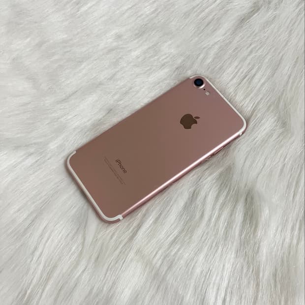 (무음🤍)아이폰7 로즈골드 128GB