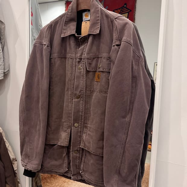 Carhartt 칼하트 덕 캔버스 워크 필드 코트