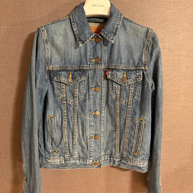 리바이스 청자켓 S
