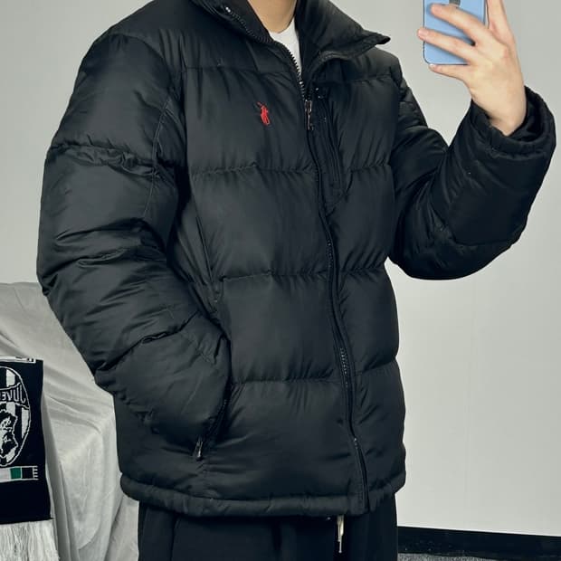 폴로 랄프로렌 구스다운 250 푸퍼 패딩 M  