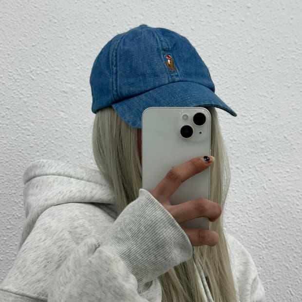 폴로 랄프로렌 옥스포드 데님 볼캡