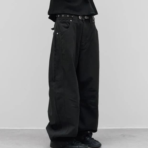 9999아카이브 Technical Curved Jeans 판매
