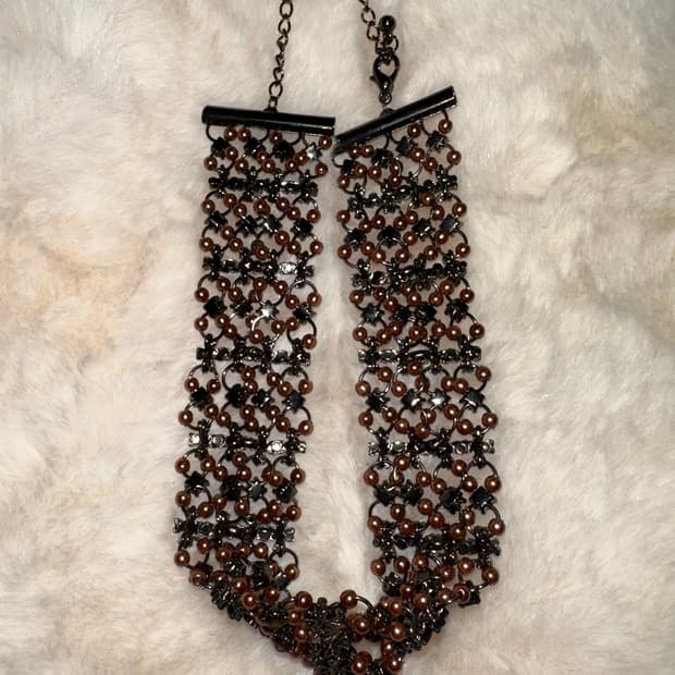 오리엔탈 고스펑크 초커 목걸이