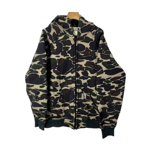 [Carhartt] 칼하트 Rugged Outdoor 카모 후드집업 