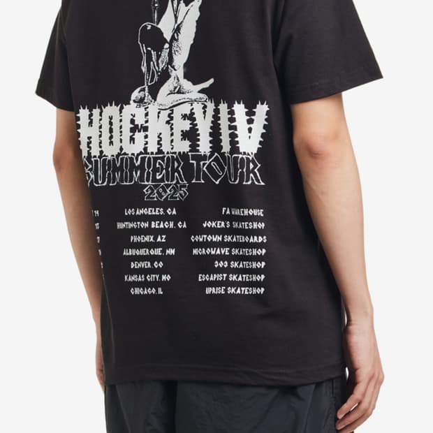 퍼킹어썸 FA/HOCKEY 써머 2025 투어 티셔츠 블랙