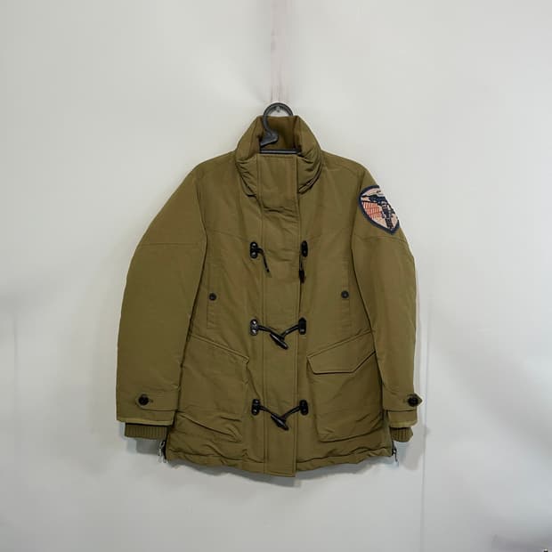 한섬 타임 야상패딩 구스다운 55 