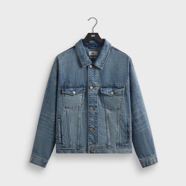 kith centre denim jacket - Dark indigo