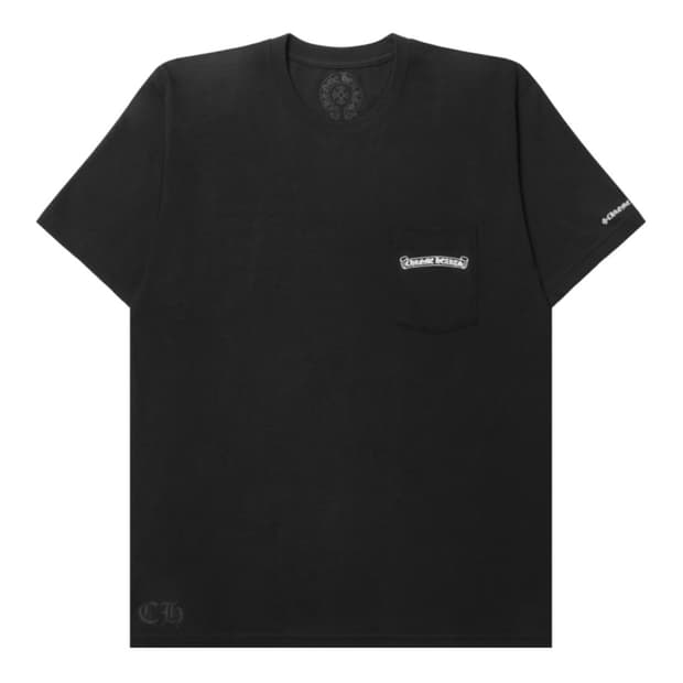 크롬하츠 로고 티셔츠 