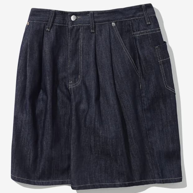 트릴리온 투턱 버뮤다 데님 쇼츠 (무료배송)