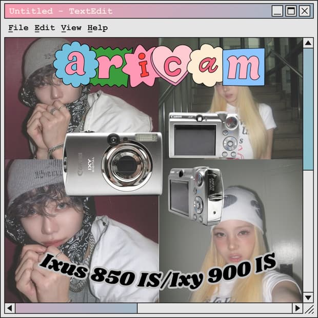 아이돌디카!💖) Canon Ixus 850 is Ixy 900 is