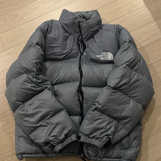 노스페이스 눕시 그레이