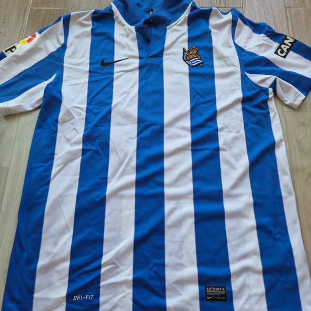 12-13 나이키 레알 소시에다드 리아신 카다무로 유니폼 L
