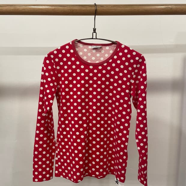 marimekko dot red tee