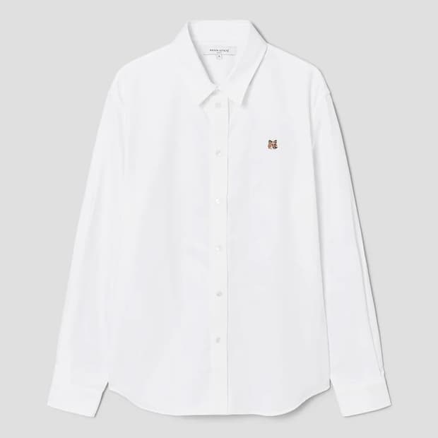 메종키츠네 셔츠