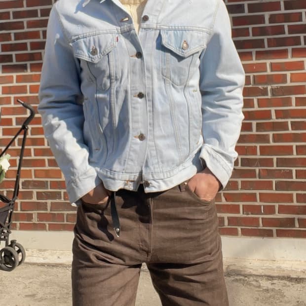 리바이스 made in usa 3세대 트러커자켓