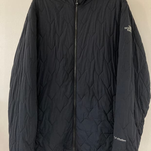 노스페이스 퀄팅 후드 경량 자켓 XL