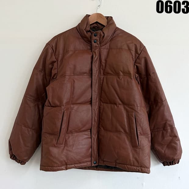 MCM 소가죽 패딩 자켓 M 0603