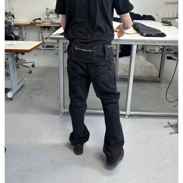 플라스틱프로덕트 MPa BAG PANTS BLACK