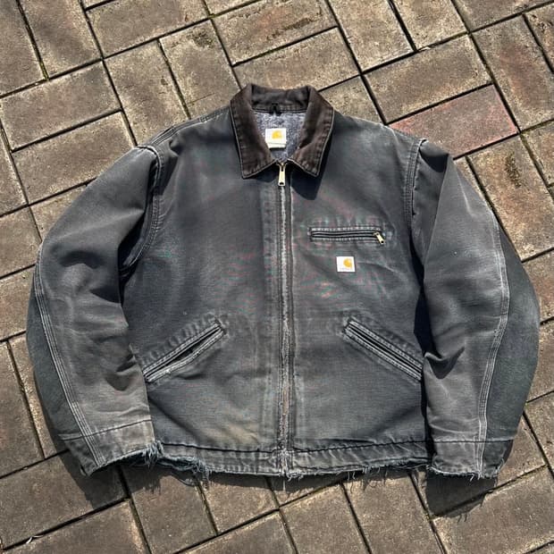[XL] 칼하트 디트로이트 자켓 J01 블랙