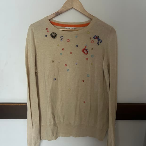 츠모리 치사토 니트