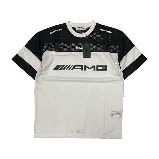 Peaches Amg 메쉬 반팔 티셔츠