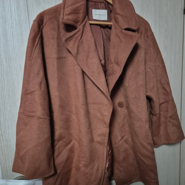 브루넬리 울 캐시미어 코트