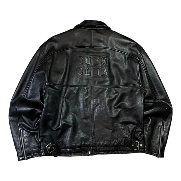 Vintage GUYS CLUB 소가죽 자켓